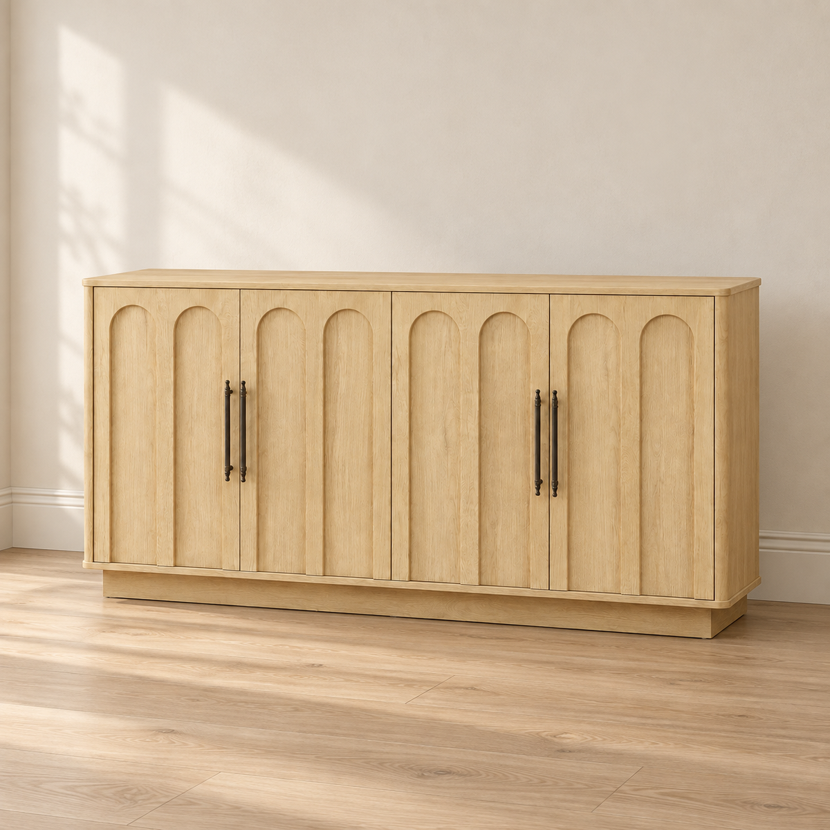 Buffet CoinMaison dans un salon contemporain